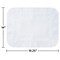 American 14" x 19.25" Scalloped Edge White Paper Traymats 1000 PK 410202 - alternate 2